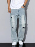 LOOKMARK Street Style Ripped Jeans