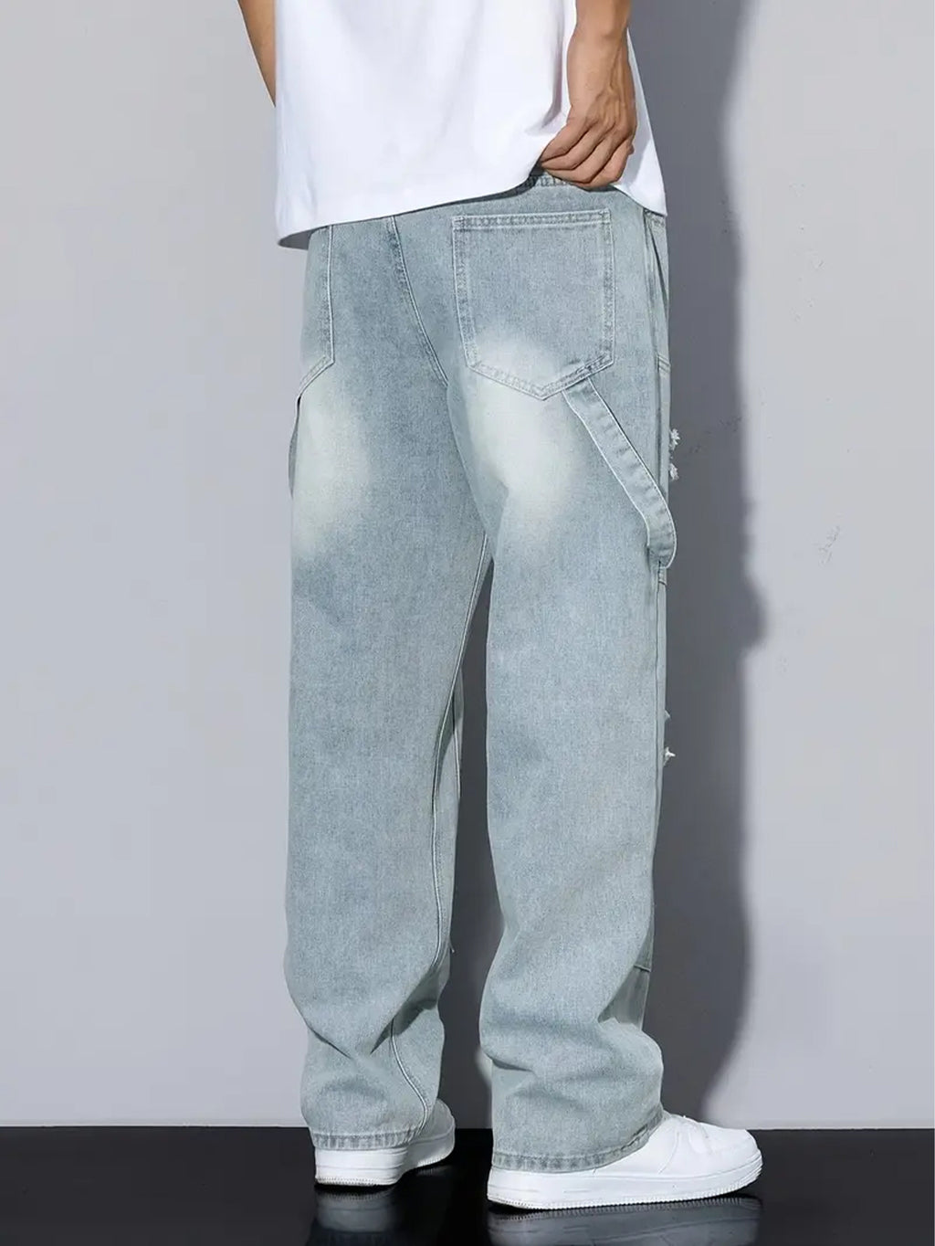 LOOKMARK Street Style Ripped Jeans