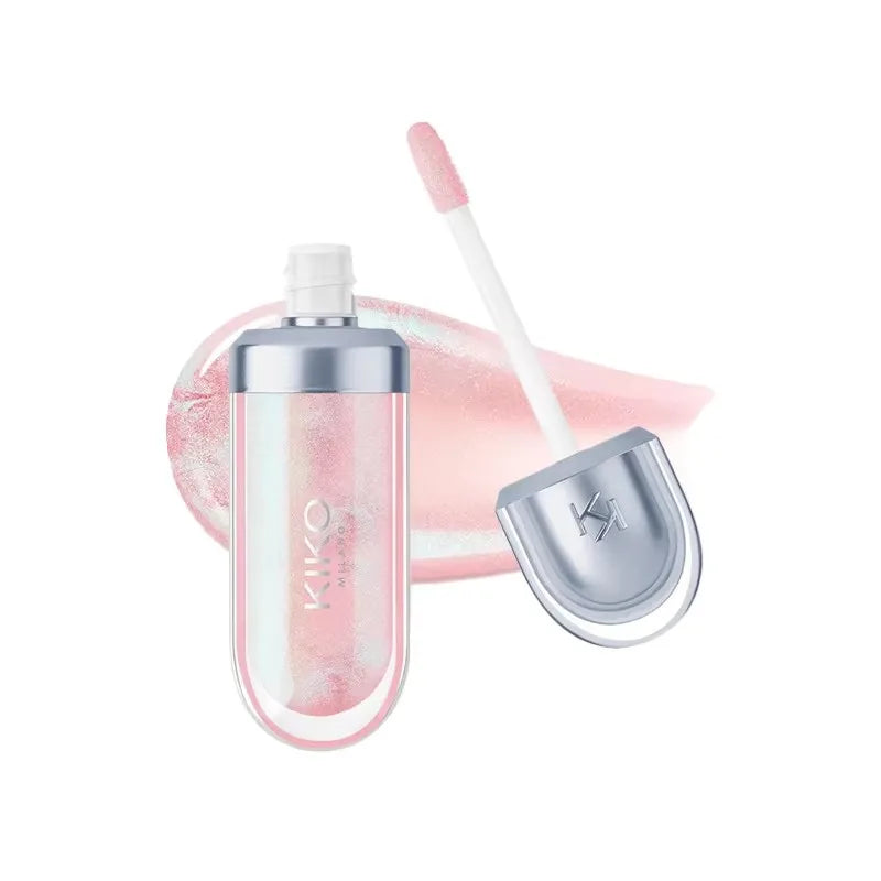 Brillo de Labios KIKO 3D - Gloss Transparente con Efecto Espejo y Larga Duración