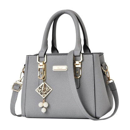 Bolso de Hombro de Cuero para Mujer - Gran Capacidad y Estilo Casual
