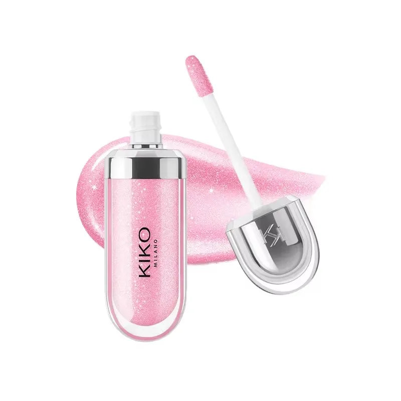 Brillo de Labios KIKO 3D - Gloss Transparente con Efecto Espejo y Larga Duración