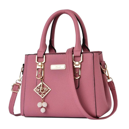 Bolso de Hombro de Cuero para Mujer - Gran Capacidad y Estilo Casual