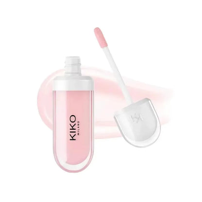 Brillo de Labios KIKO 3D - Gloss Transparente con Efecto Espejo y Larga Duración