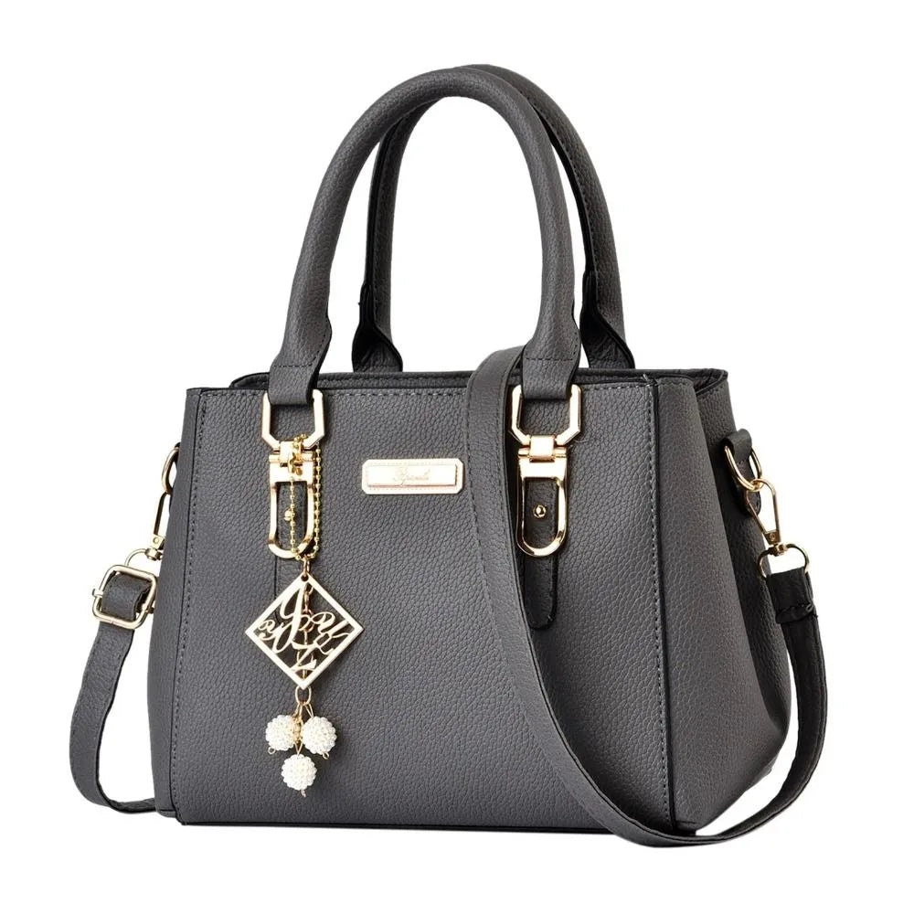 Bolso de Hombro de Cuero para Mujer - Gran Capacidad y Estilo Casual