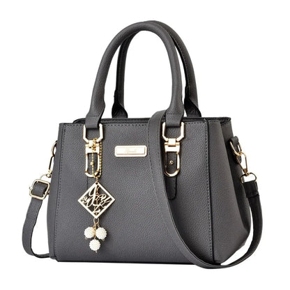 Bolso de Hombro de Cuero para Mujer - Gran Capacidad y Estilo Casual