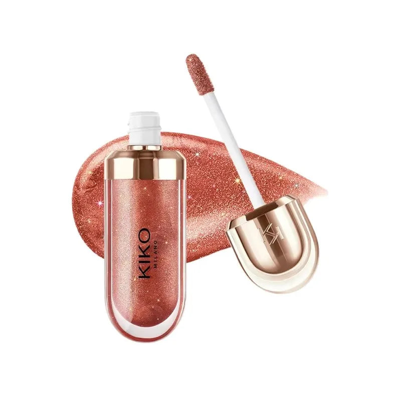 Brillo de Labios KIKO 3D - Gloss Transparente con Efecto Espejo y Larga Duración