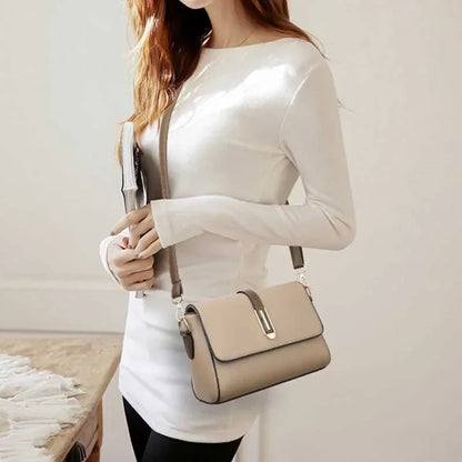 Bolso Bandolera de Cuero PU - Pequeño y Versátil para Mujer