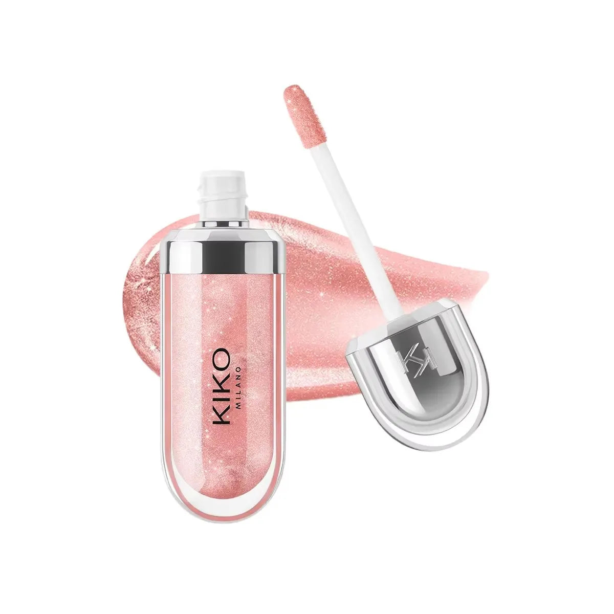 Brillo de Labios KIKO 3D - Gloss Transparente con Efecto Espejo y Larga Duración