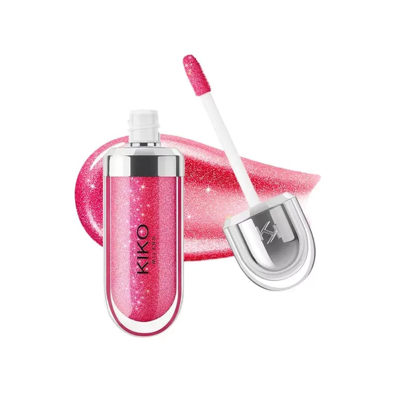 Brillo de Labios KIKO 3D - Gloss Transparente con Efecto Espejo y Larga Duración
