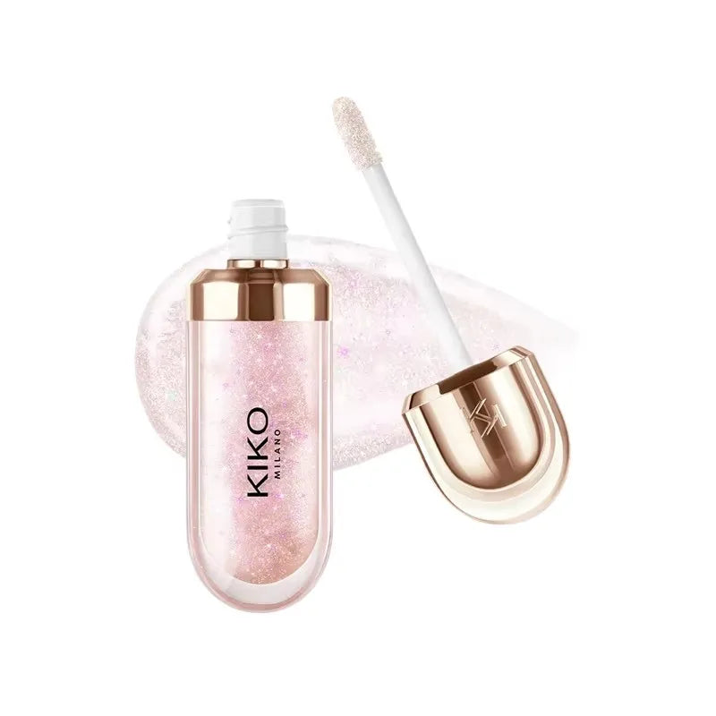 Brillo de Labios KIKO 3D - Gloss Transparente con Efecto Espejo y Larga Duración