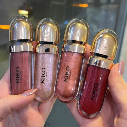 Brillo de Labios KIKO 3D - Gloss Transparente con Efecto Espejo y Larga Duración