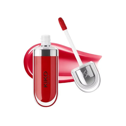 Brillo de Labios KIKO 3D - Gloss Transparente con Efecto Espejo y Larga Duración