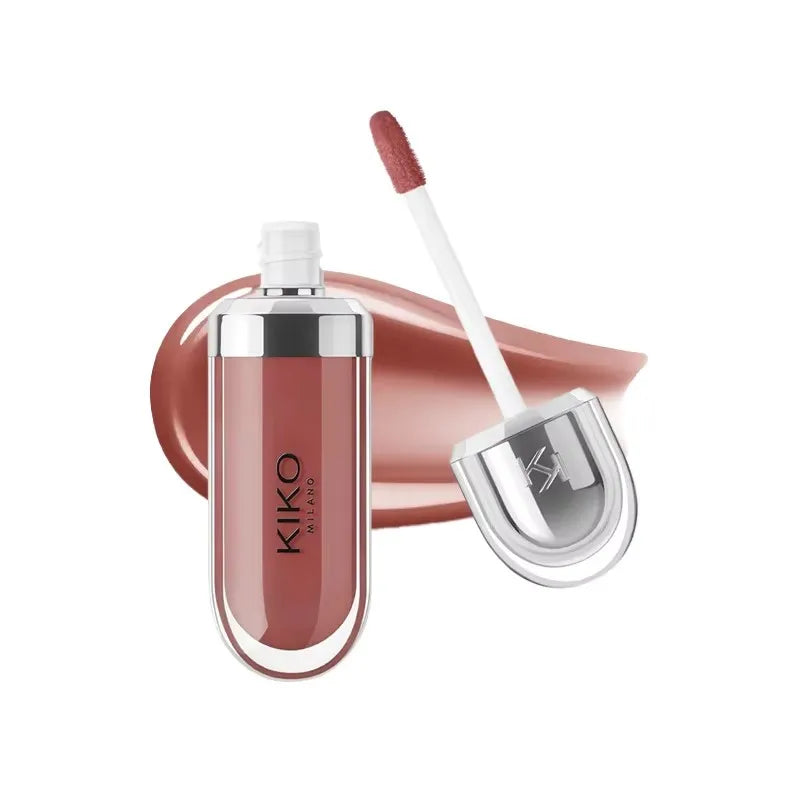Brillo de Labios KIKO 3D - Gloss Transparente con Efecto Espejo y Larga Duración