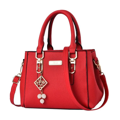 Bolso de Hombro de Cuero para Mujer - Gran Capacidad y Estilo Casual