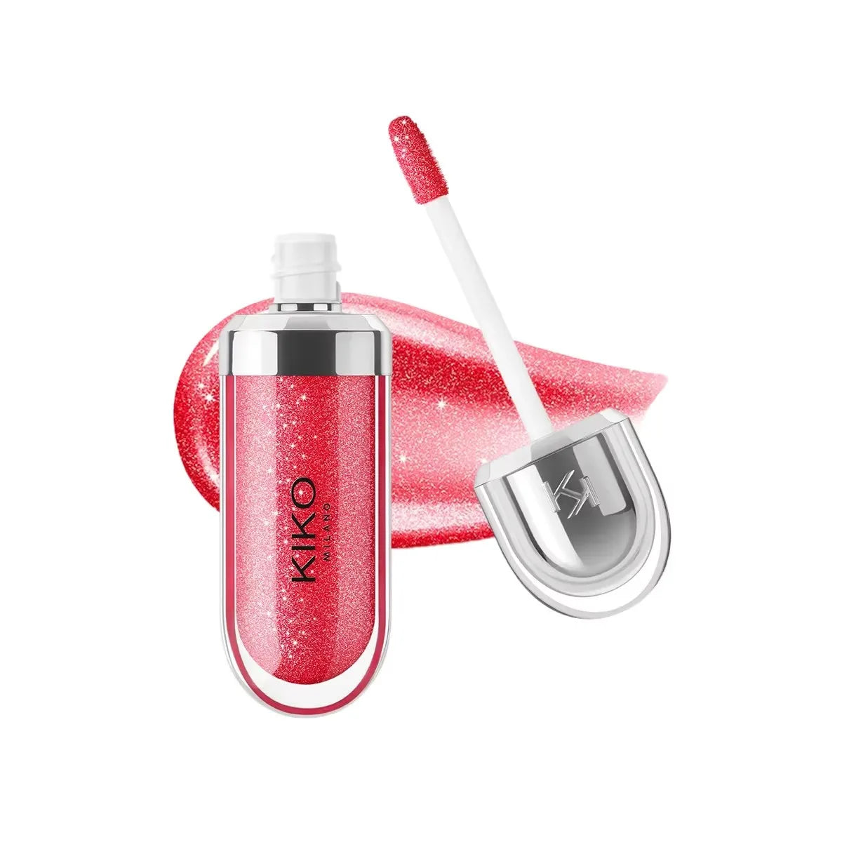 Brillo de Labios KIKO 3D - Gloss Transparente con Efecto Espejo y Larga Duración