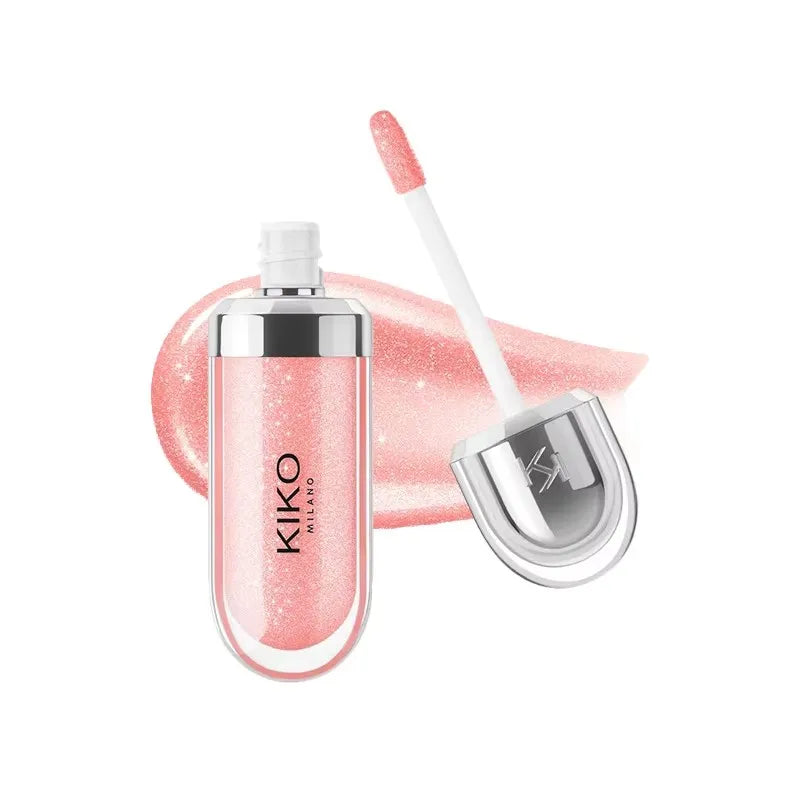 Brillo de Labios KIKO 3D - Gloss Transparente con Efecto Espejo y Larga Duración